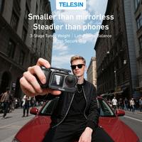 Gambar Telesin StreetGrip Kit Handle Set Action Camera For DJ! Osmo Action 3 / 4 / 5 Pro Light Feather Series All Aluminum Model - S6-FMS-22-TDJ dari Brica Berrisom Kab. Tangerang 2 Tokopedia