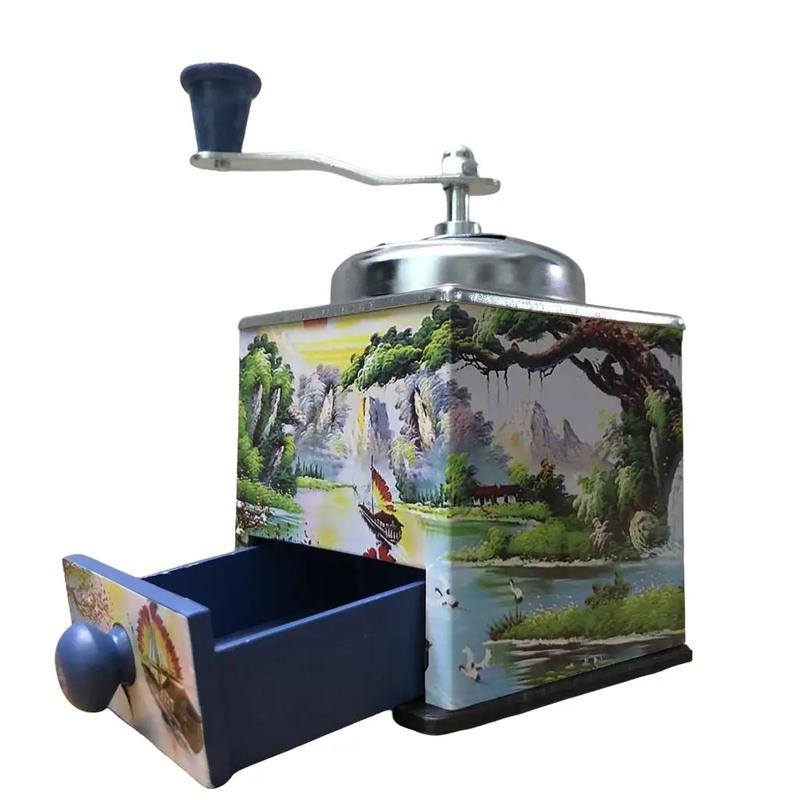 Cối xay tiêu/ Cối xay tiêu tay quay bằng inox, Dụng cụ xay tiêu cho nhà bếp