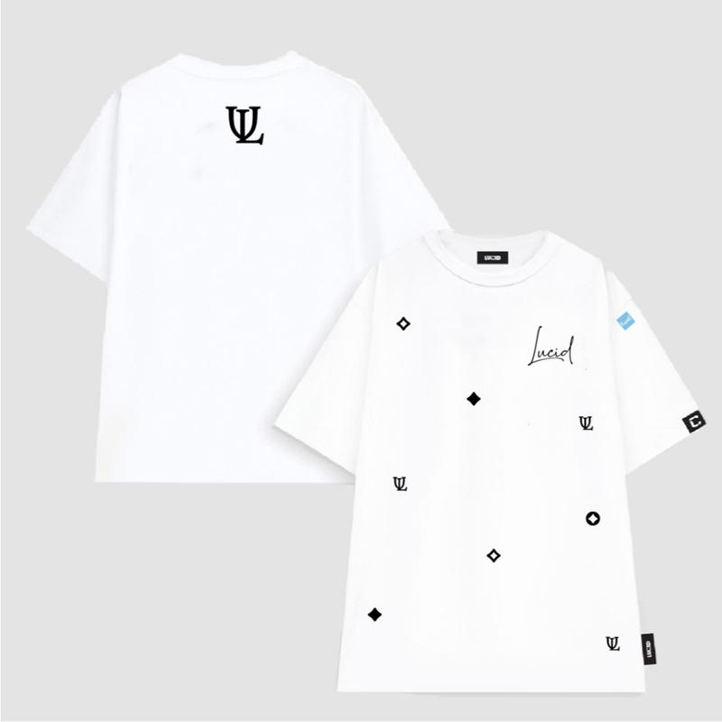 Cộc tay ins Áo Thun Local Brand Unisex LUCID LUXURY Nam Nữ Tay Lỡ From Rộng Chất CottonT shurt 1