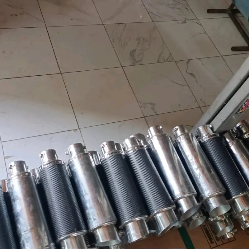 Knalpot racing Pro liner Untuk semua jenis motor bebek : Jupiter vega supra grand win Shogun smash revo kharisma blade motor cina Motorcycle 4