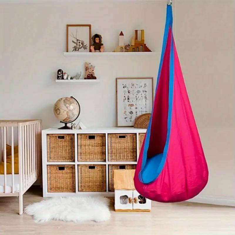 Product Introduction of Portable Hammock, Outdoor Hammock with Inflatable Pad, Indoor Hanging Chair, Camping & Hiking Equipment for Home & Outdoor 5