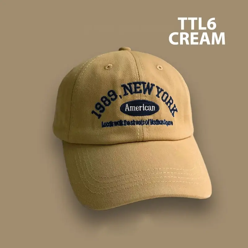 Topi Pria dan Wanita Cap Hat Cotton Material Bordir 1989 NEW YORK AMERICAN Baseball Terbaru 2023 Bisa Bayar Di Tempat