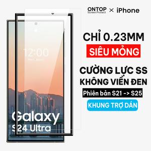 Kính không viền siêu mỏng khung dán - for Samsung