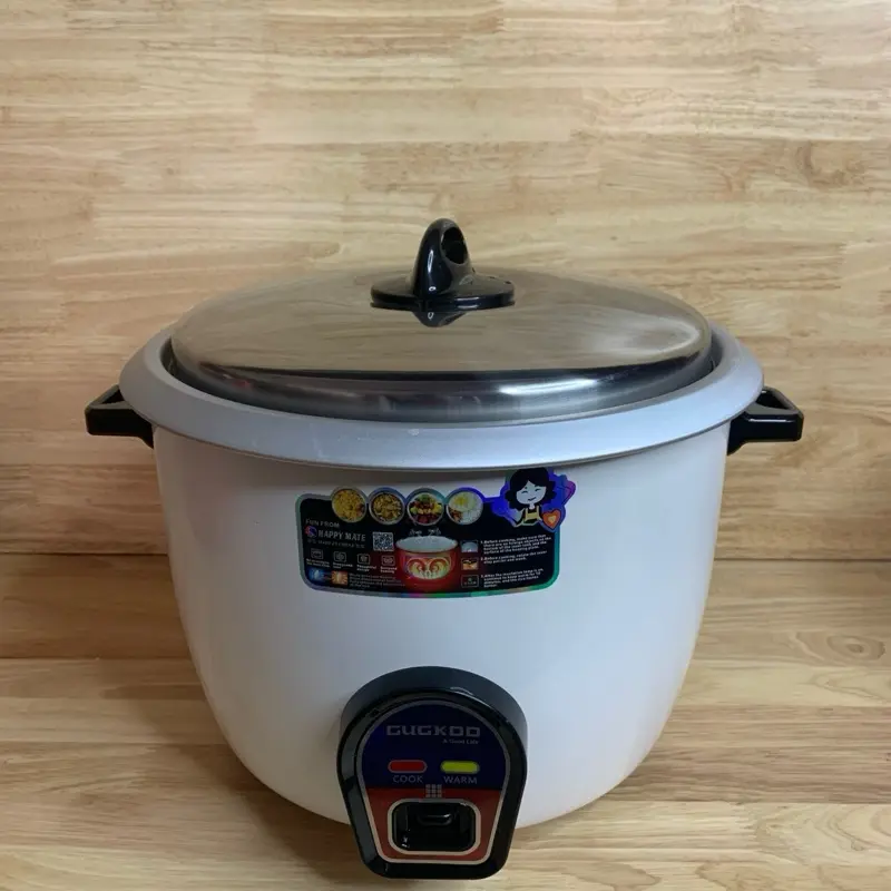 Nấu cơm , nấu canh và các món ăn rất tiện lợi . 3L , 1000W , nắp rời tiện lợi 3