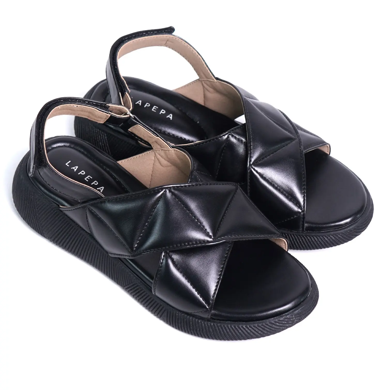 LAPEPA YUK - JOVITA Sepatu Sandal Wanita 3cm Size 36 - 41 Empuk dan Ringan Promo Premium Original Kekinian Terbaru Shoes ORI Mall Official Store sendal Cewek