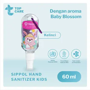 Sippol Hand Sanitizer Kids 60 ml [Baby Blossom] [Kelinci]