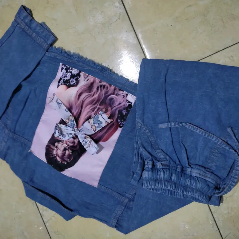 JULIZAR SET ANAK // SETELAN JEANS ANAK PEREMPUAN USIA 5-12 TAHUN 5