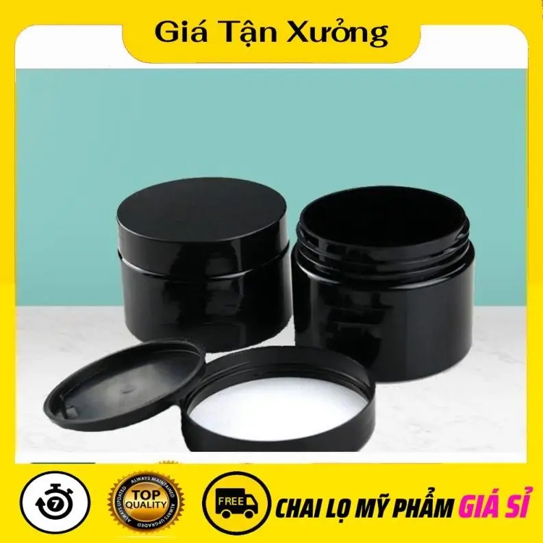 [COMBO 5SP] Hủ Hộp Nhựa Pet 50g, 100g, 200g, 250g, 500g Nhiều Màu Đựng Kem, Gia Vị, Đồ Khô, Ngũ Cốc, Chiết Mỹ Phẩm 8