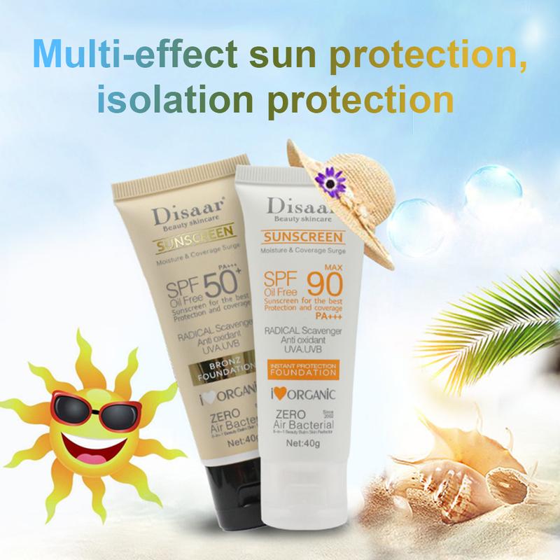 Product Introduction of [summer hot sale] DISAAR high Spf90+ Sunscreen For Facial And Body Protection 0
