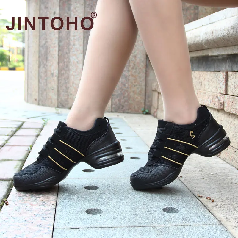Giày Thể Thao, JINTOHO, Bán Chạy, 2024 EU35-44, Đế Ngoài Mềm, Giày Khiêu Vũ Hơi Thở, Giày Giày Thể Thao Cho Nữ, Giày Tập Luyện, Giày Jazz Khiêu Vũ Hiện Đại 7