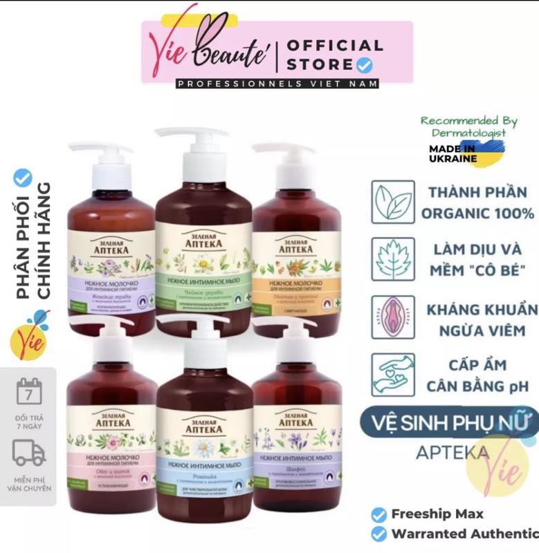 Apteka Gel Vệ Sinh Phụ Nữ - Gel Anteka Dung Dịch Vệ Sinh Dạng Gel