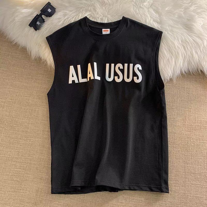 Product Introduction of Áo Vest Thể Thao, Dành Cho Nam Giới, Mùa Hè, Cotton Nguyên Chất, Thương Hiệu Hợp Xu Hướng Dáng Rộng, Thích Hợp Cho Hurdle Và Bóng Rổ, Áo Yếm Thể Dục, Áo Thun Không Tay 4