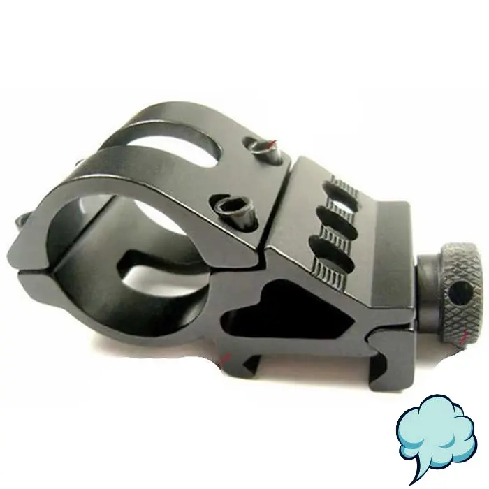 [COD] Bracket Senter Mount Laser Pressure Steel Accessories Flashlight 254mm 0