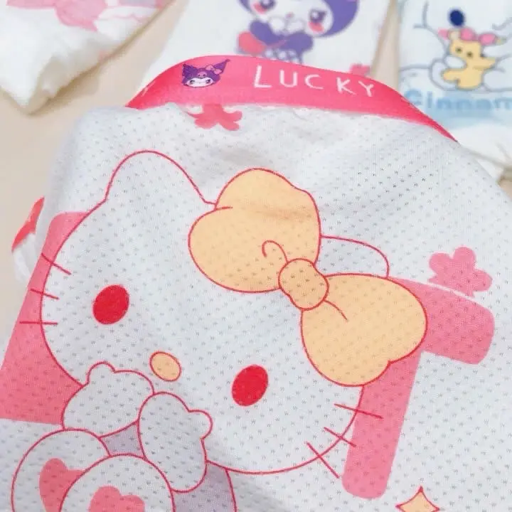 [Meri.Kids]-Set 4 Quần lưới thông hơi Melody,Cinnamoroll,Hello Kitty, chất liệu lưới lạnh kháng khuẩn, mềm mại, size 11-40kg 4
