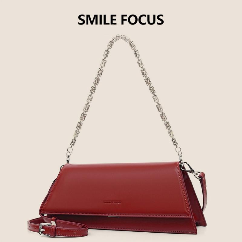 SF2745 - Túi xách nữ SMILE FOCUS Thương hiệu Pháp phong cách Châu Âu kẹp nách sang chảnh, thanh lịch. Full box hãng