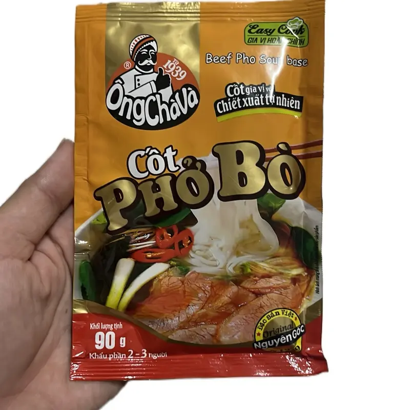 Cốt nấu Phở Bò gói 90g hiệu Ông Chà Và