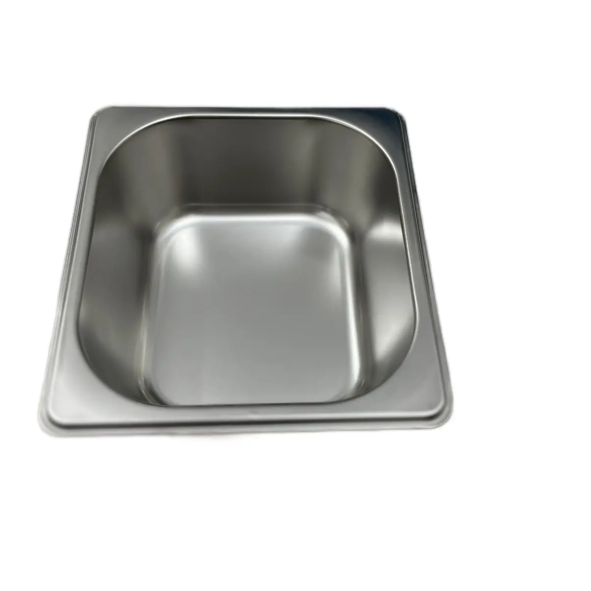 Khay đựng topping inox 201 1/6, kích thước 17.6 * 16.2 * 6.5cm - Tiện lợi cho quán ăn, nhà hàng, khách sạn và cửa hàng bán đồ ăn nhanh