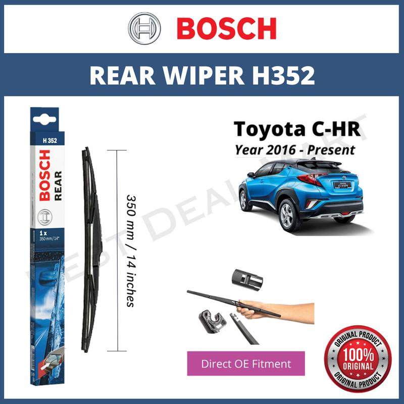 ORIGINAL Bosch Rear Wiper (Wiper Belakang) H352 for [ Toyota - TikTok ...