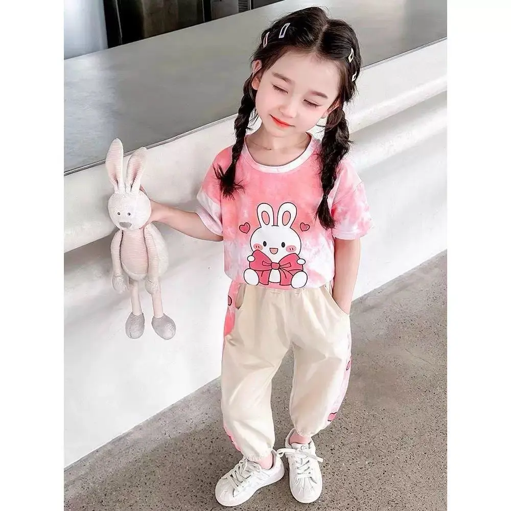 Sét bộ hè màu omber bé gái chất cotton in hình kuromi(không túi) sz 14-44kg(mã D3)