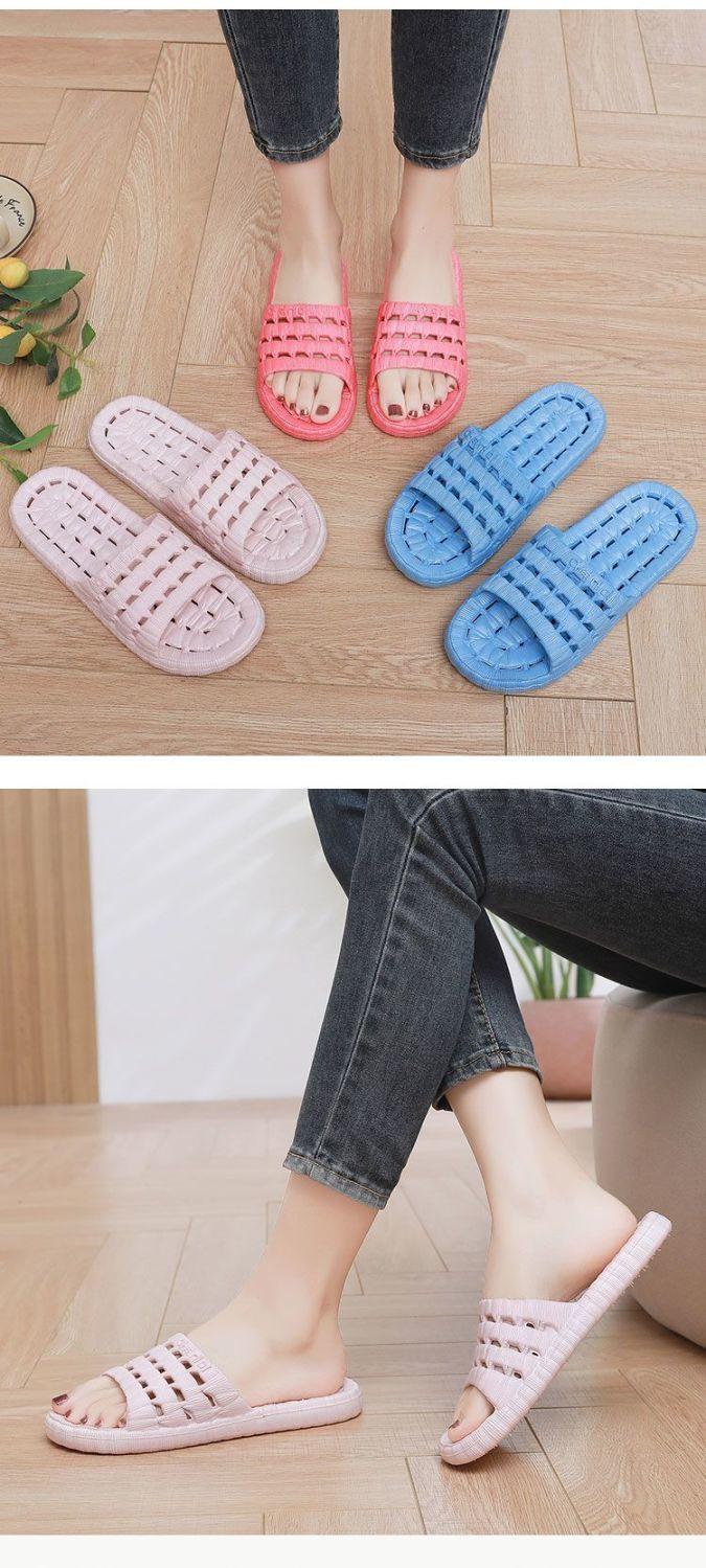 Product Introduction of Dép Đi Trong Phòng Tắm, Thiết Kế Khoét Lỗ Đế Dày, Chống Mùi, Chống Trơn Trượt, Thích Hợp Đi Tắm Và Tắm Khách Sạn, Dành Cho Nam Giới, Bộ Sưu Tập 19k Người 22
