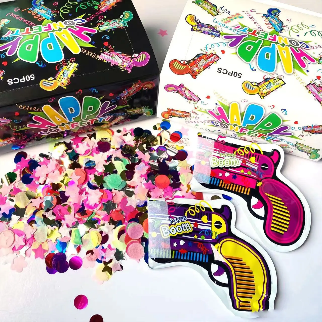Pháo giấy confetti kim tuyến mới nhất 2022
