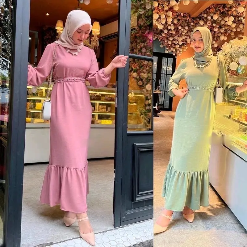 Aurora Maxi dress / Dress Mermaid / Dress Duyung / maxi dress korean look 0