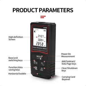 30M/40M/50M/100M  Meteran Laser Digital  Laser Pengukur Jarak  Rangefinder
