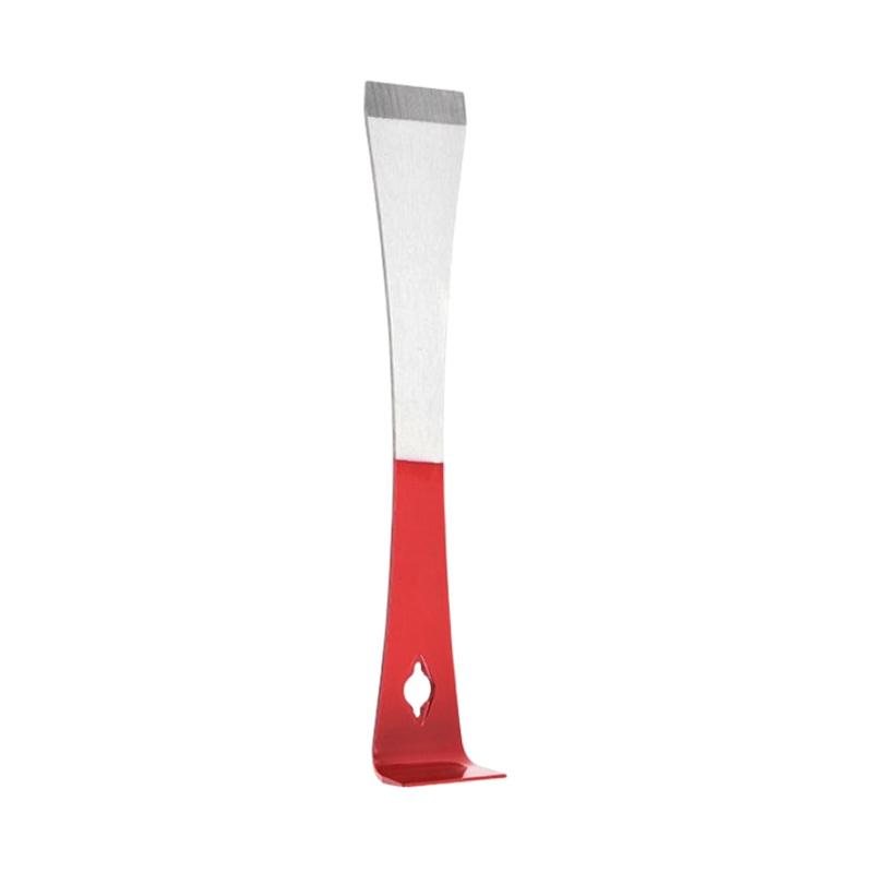 Product Introduction of 1Pcs Beekeeping Equipment Red 26.5cm Stainless Bee Hive Tool Frame Lifter And Scraper J Shape Hook Beekeeper Tool Scraping 23
