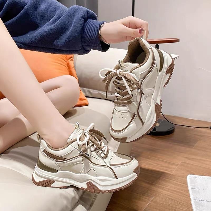 giày thể thao nữ mã 2024  viền sóng Shoes Sneaker