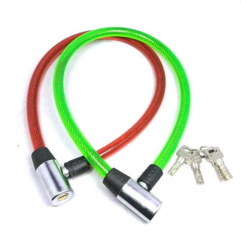 KHÓA DÂY CÁP CHỐNG CẮT TRỘM NHÀ CỬA XE ĐẠP XE MÁY có chìa khoá riêng