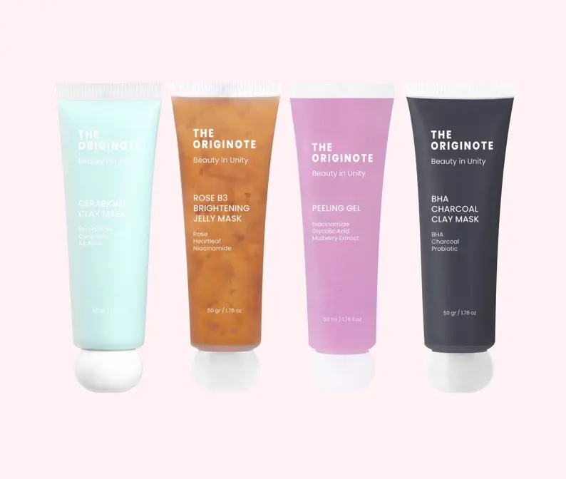 THE ORIGINOTE JELLY MASK/CHARCOAL MASK/CLAY MASK 50GR