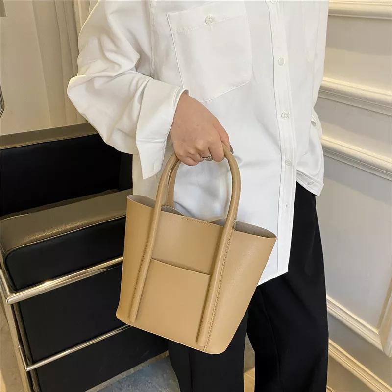 totebag wanita Dresden/tote bag korea/tote wanita murah/Tas kekinian kulit tote 3