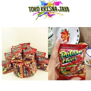 GOLDEN CHIPS 1 RENCENG ISI 10 PCS X 25 GR Snack Asin Food Snacks