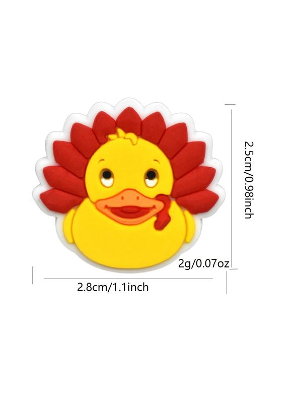 Cute Cartoon Duck Shoe Decoration, Diy Shoes Decorations for Clogs, Slippers, Shoes Decorations for Kids and Adults 1