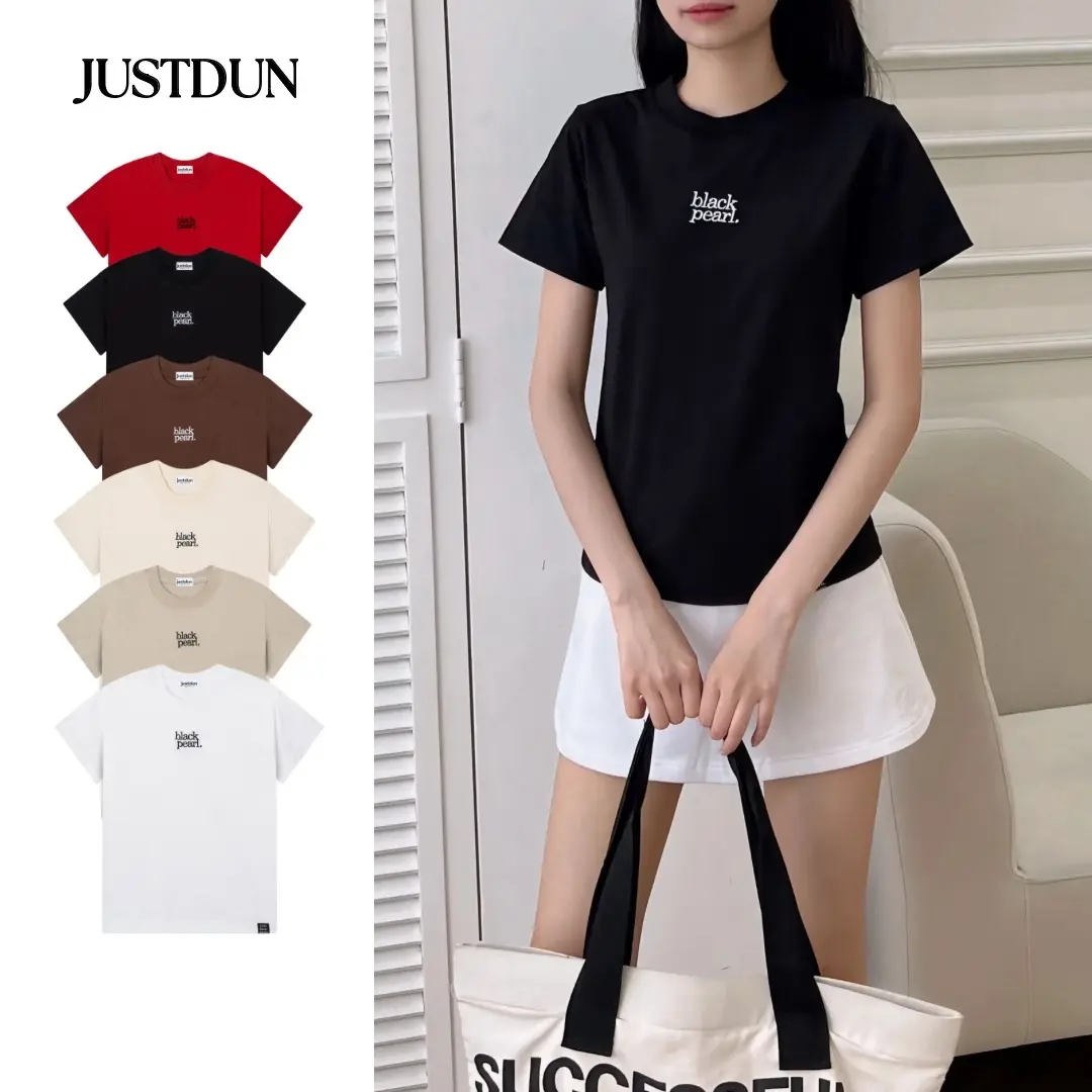 Áo Thun Nữ Baby Tee JUSTDUN B1 – Thêu “BLACK PEARL”, Chất Cotton Mềm Mịn, Co Giãn Nhẹ, Form Gọn Trẻ Trung | BigBuy360 - bigbuy360.vn Áo Thun Nữ Baby Tee JUSTDUN B1 – Thêu “BLACK PEARL”, Chất Cotton Mềm Mịn, Co Giãn Nhẹ, Form Gọn Trẻ Trung | BigBuy360 - bigbuy360.vn