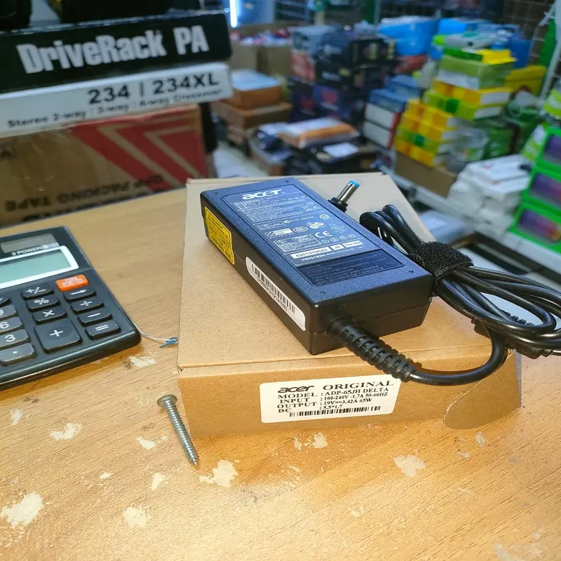 Adaptor Charger ORIGINAL ACER Aspire V5-471 V5-571G V5-571P Laptop Computer Pengisi Daya Dinding 4
