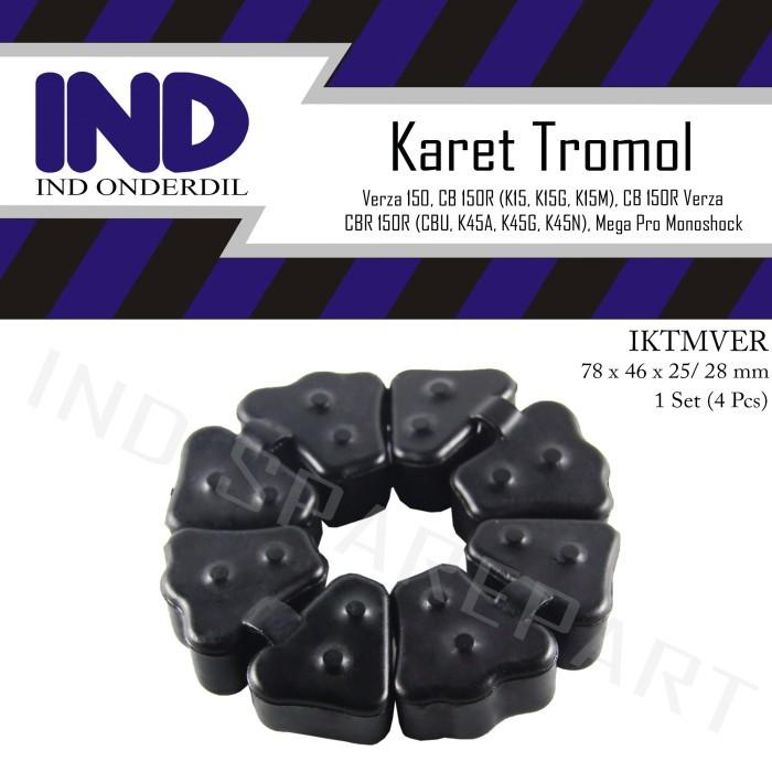 Gambar IND Onderdil Karet Tromol Gear-Gir-Gigi Roda Belakang Mega Pro New Monoshock-Mono - Sesuai dengan gambar, Standar dari IND Onderdil Kota Bandung Tokopedia