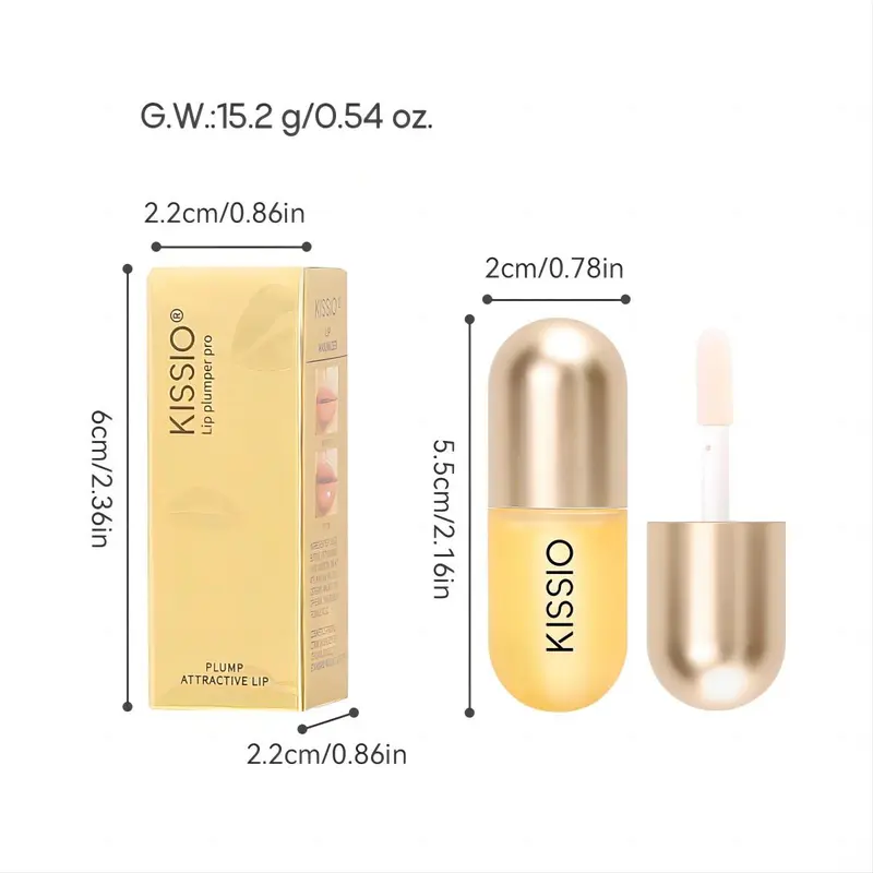 Moisturizing Lip Plumper, Lip Gloss, Lip Plumping Product for Women & Girls,  Lip Shiner 1