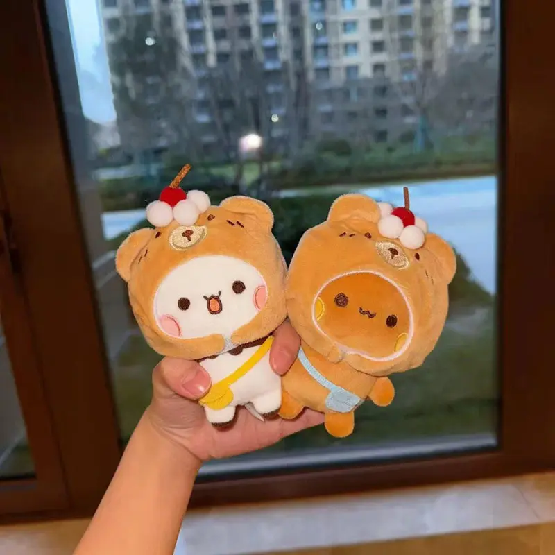 Newest Cute Panda Bubu Dudu Plush Doll Hat Cross Dressing Plush
