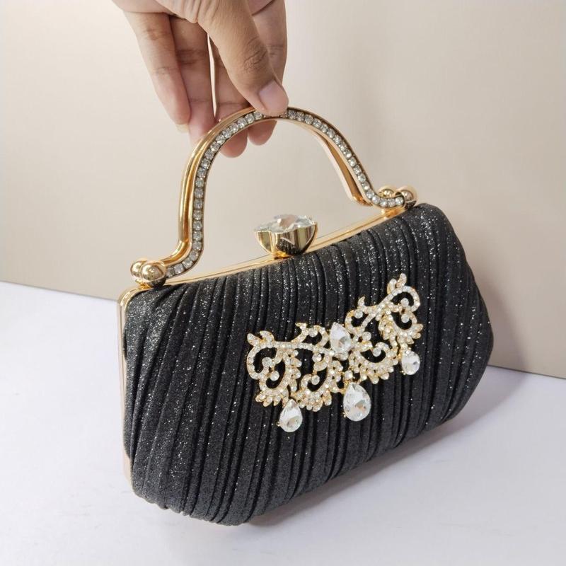 Tas Pesta Wanita Clutch Kondangan Cewek Boba House T80704 - 19cm 1