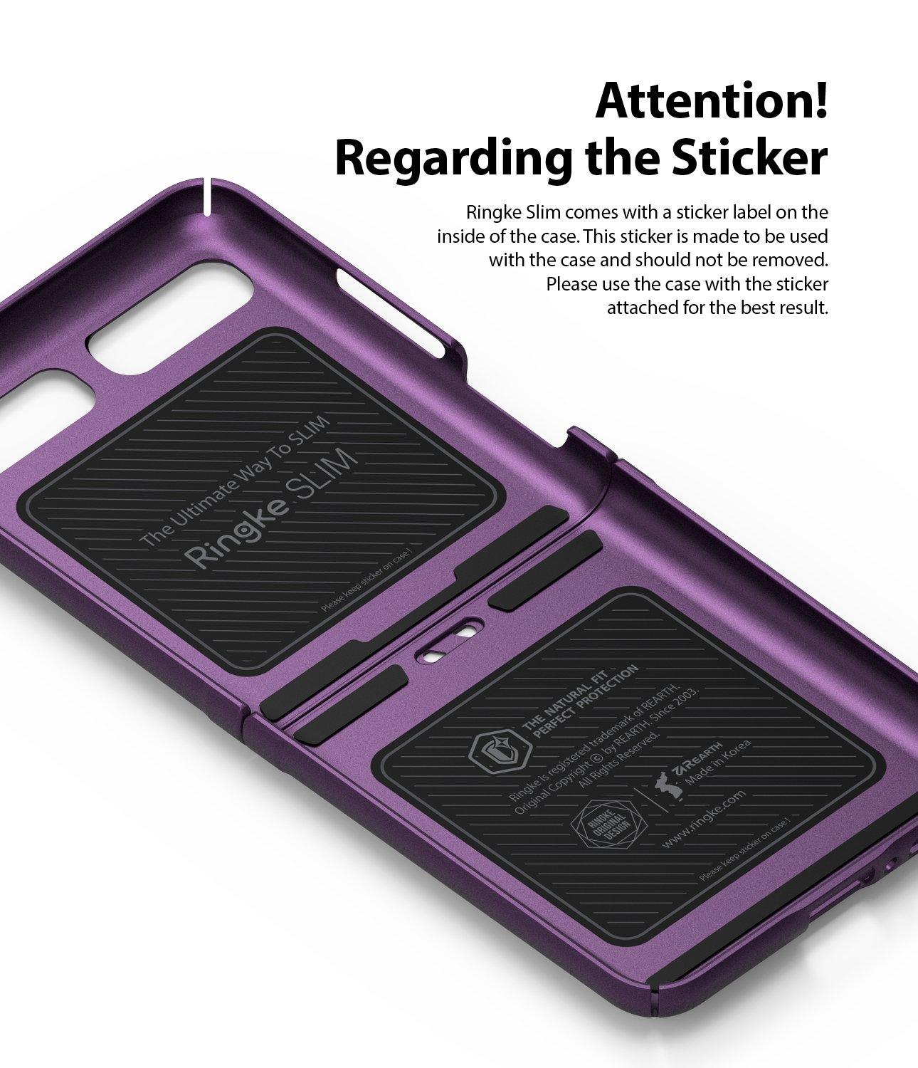 Case Samsung Galaxy Z Flip RINGKE Slim Hardcase Casing
