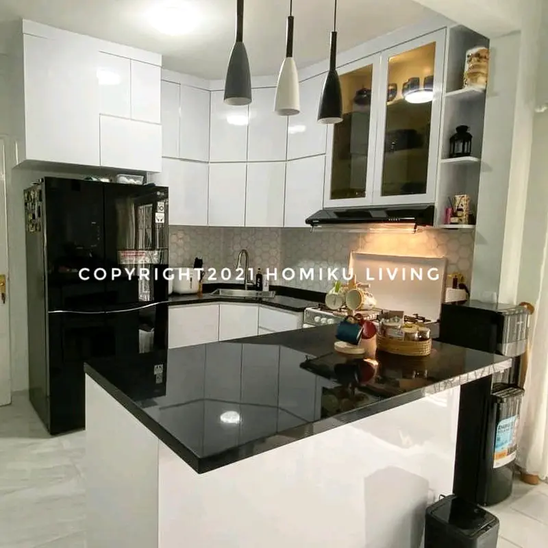 Kitchen set kabinet dapur PVC board 1