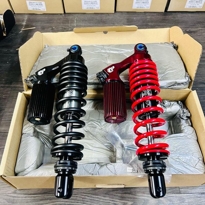 Phuộc Profender Vario vario125 Vario150 Click vision shmode vario160 - 2 tăng chỉnh - bình dầu trên