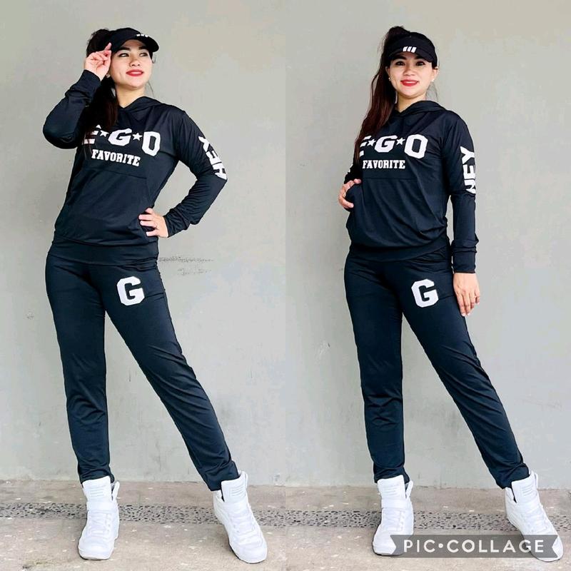 setelan olahraga Hoodie set 2