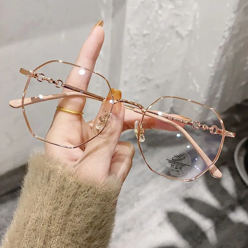 Mắt kính cận thị kính cận có độ sẵn 0.5 - 6.0 độ kính cận nam nữ Thấu kính có thể cắt được Gọng kính phẳng chống ánh sáng xanh phong cách hàn quốc dành cho học sinh Kính chống bức xạ máy tính, chống ánh sáng xanh trên màn hình điện tử, unisex