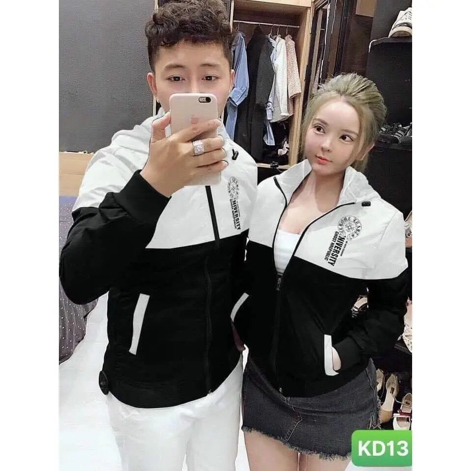 (HÀNG MỚI) Áo khoác nam nữ Unisex có nón chất liệu dù 2 lớp phong cách thể thao lên form chuẩn và thoải mái Sport Top Menswear Có Cổ Jacket Đồng Yoga aokhoac nam