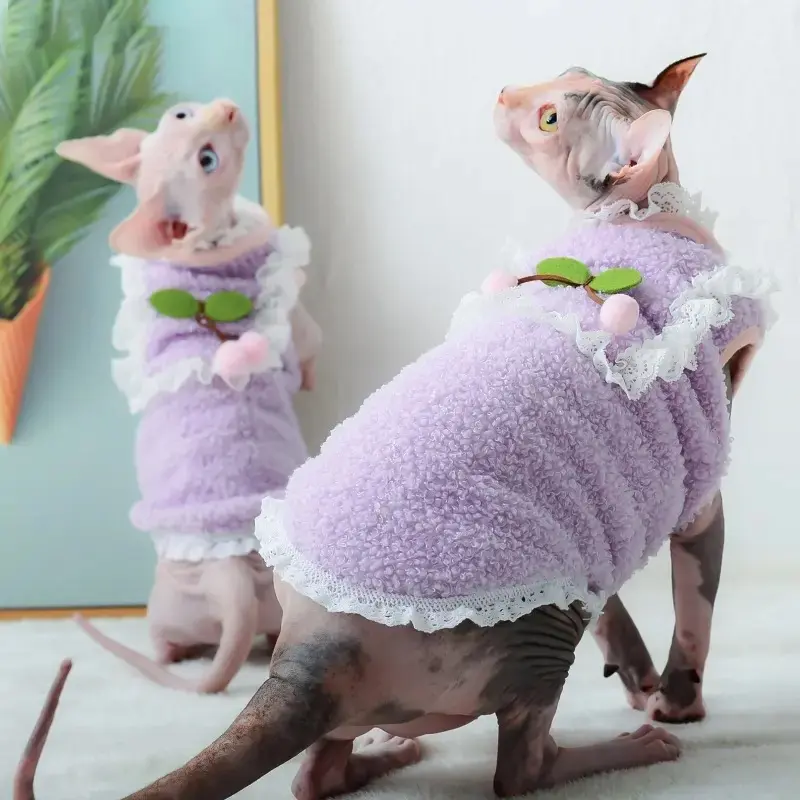 PET TREE • Granny Tank Baju Kucing SPHYNX Anjing 4