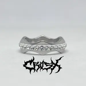 CST RING / THUNDER RING CINCIN PETIR KILAT PERMATA BERLIAN STARBOY CROSS RING CINCIN SALIB RING SKULL RING CINCIN COUPLE RING KOREAN STYLE RING STYLE KOREA CINCIN AESTHETIC RING CINCIN TITANIUM STAINLESS CINCIN PRIA WANITA CINCIN HITAM SILVER POLOS
