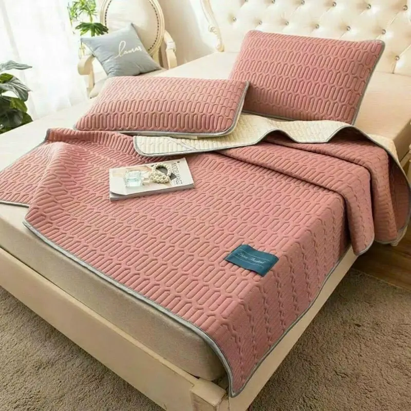 [tặng kèm 2 vỏ gối ]chiếu điều hòa Trần bông 3 món đủ kích thước 4