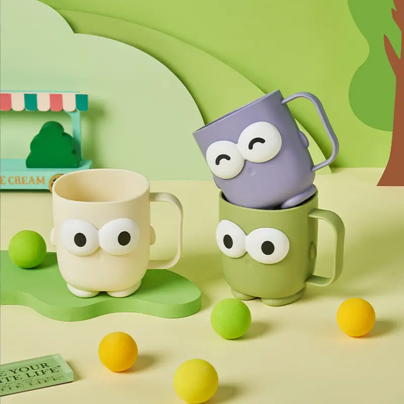 Table Washing Cup Ins Style Household Simple Creative Personality Toothbrush Cup Couple Toothbrushing Cup Cup a Pair of Plastic Tooth Mug Gargle Cup